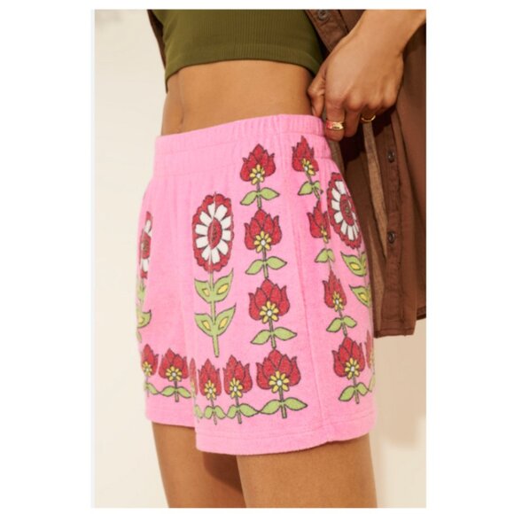 Free People Bali Electric Love Terry Shorts XS - Picture 4 of 7